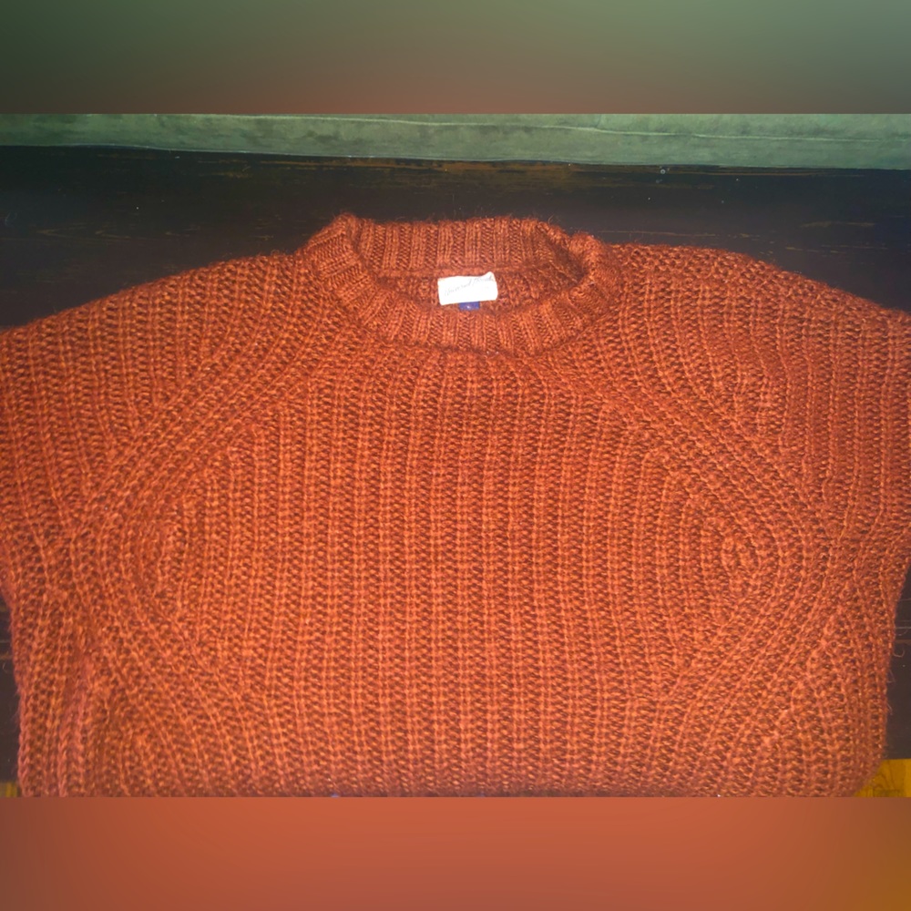 Universal Thread XL Orange Knit Sweater